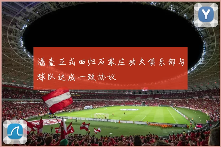 潘奎正式回归石家庄功夫俱乐部与球队达成一致协议