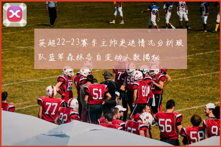 英超22-23赛季主帅更迭情况分析狼队蓝军森林各自变动人数揭秘